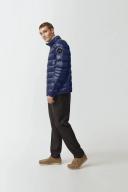 Canada Goose Black Disc Crofton Nylon Down Puffer Jacket Atlantic Navy