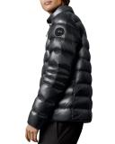 Canada Goose Black Disc Crofton Nylon Down Puffer Jacket Atlantic Navy