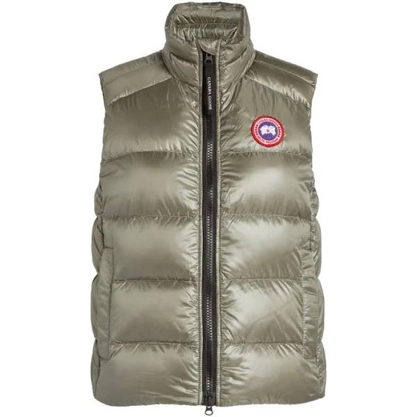 Canada Goose, Cypress down vest, Women, Green, XS, Jackets, Materialmix