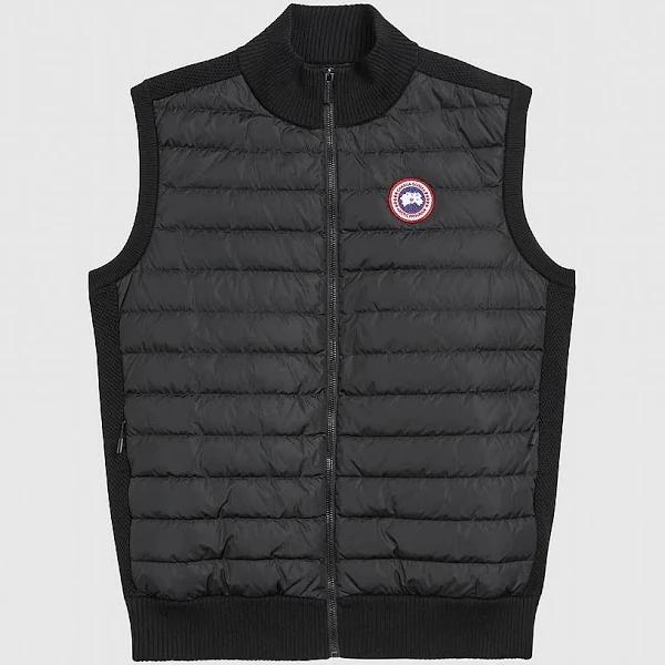Canada Goose Hybridge Knit Vest Black Label (Men, Black, XL)