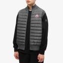 Canada Goose Hybridge Knit Vest (Men, Iron Grey, XL)