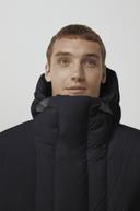 Canada Goose Men, Armstrong hooded parka, Blue, XS, Jackets, Materialmix