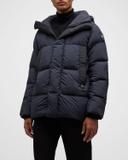 Canada Goose Men, Armstrong hooded parka, Blue, XS, Jackets, Materialmix