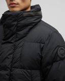 Canada Goose Men, Armstrong hooded parka, Blue, XS, Jackets, Materialmix