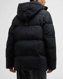 Canada Goose Men, Armstrong hooded parka, Blue, XS, Jackets, Materialmix