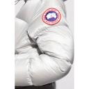 Canada Goose Men, Crofton puffer jacket, Silver, L, Jackets, Materialmix