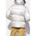 Canada Goose Men, Crofton puffer jacket, Silver, L, Jackets, Materialmix