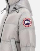 Canada Goose Men, Crofton puffer jacket, Silver, L, Jackets, Materialmix