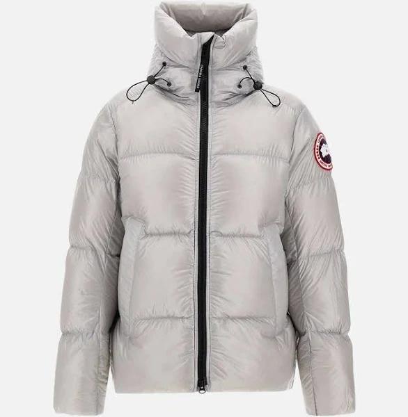 Canada Goose Men, Crofton puffer jacket, Silver, L, Jackets, Materialmix