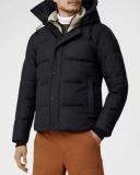 Canada Goose Men, MacMillan wool-blend parka, Black, XXL, Coats, Wool
