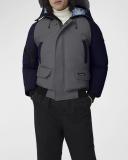 CANADA GOOSE Men'S Regeneration Chilliwack Puffer Bomber Jacket Grey