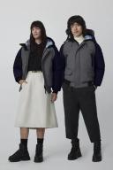 CANADA GOOSE Men'S Regeneration Chilliwack Puffer Bomber Jacket Grey
