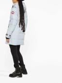 Canada Goose, Merritt Down Parka, Women, Blue, L, Coats, Cotton Blend