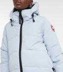 Canada Goose, Merritt Down Parka, Women, Blue, L, Coats, Cotton Blend