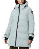 Canada Goose, Merritt Down Parka, Women, Blue, L, Coats, Cotton Blend