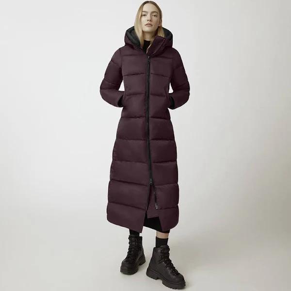 Canada Goose Mystique Satin Paneled Long Parka