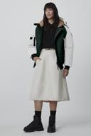Canada Goose Unisex Regeneration Chilliwack Bomber Jacket Verde/Bianco