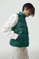 Canada Goose Women's Cypress Down Vest (Women, Jasper Green, L)