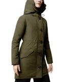 Canada Goose Women's Trillium Parka Heritage Jacket (Classic Fit) Black