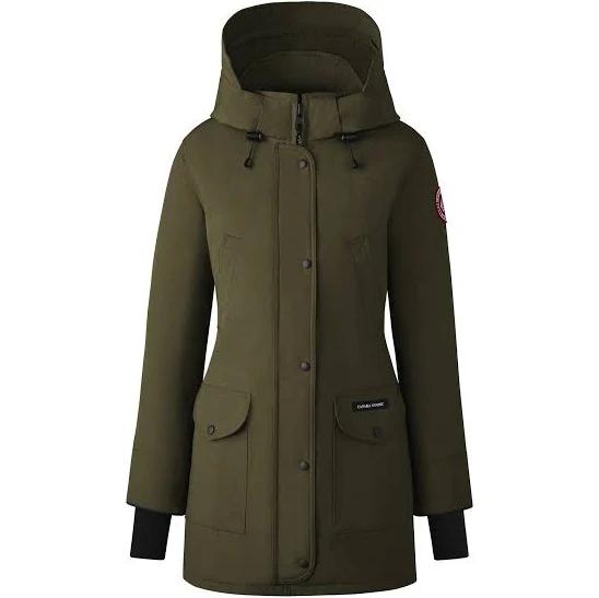 Canada Goose Women's Trillium Parka Heritage Jacket (Classic Fit) Military Green