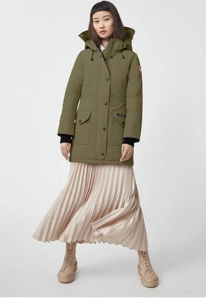 Canada Goose Women's Trillium Parka Heritage Jacket (Classic Fit) Military Green