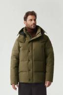 Canada Goose Wyndham Parka (Men, Military Green, S)