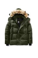 Canada Goose Wyndham Parka (Men, Military Green, S)