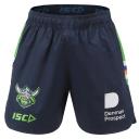 Canberra Raiders 2023 Training Shorts Navy Green - Youth 12