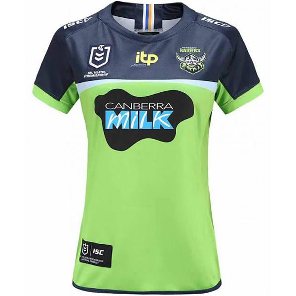 Canberra Raiders Ladies Home Jersey 2021 Size 12 NRL Merchandise