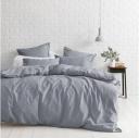 Canningvale Alessia Bamboo Cotton King Quilt Cover Set - Gelato Mint