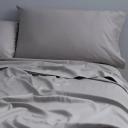 Canningvale Alessia Bamboo Cotton Queen Sheet Set - Porcini Grey
