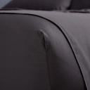 Canningvale Alessia Bamboo Cotton Queen Sheet Set - Porcini Grey