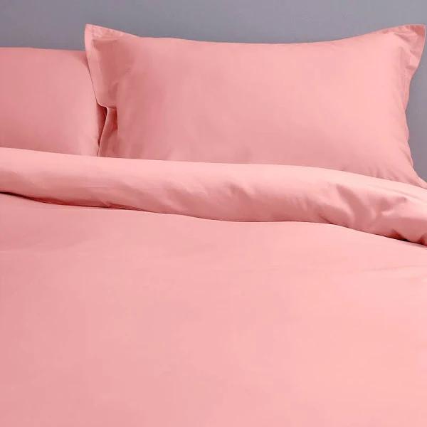 Canningvale Alessia Quilt Cover Set - Pink, Super King, Hypoallergenic