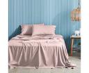 Canningvale Lustro Bamboo King Sheet Set - Valentina Pink
