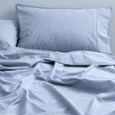 Canningvale Queen Bed Fitted Sheet Set Vintage Softwash Cotton Mauve
