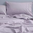 Canningvale Vintage Softwash Cotton King Sheet Set - Mauve