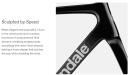 Cannondale 700 U S6 Evo HM A/M Frm SBK Smoke Black / Silver / 58