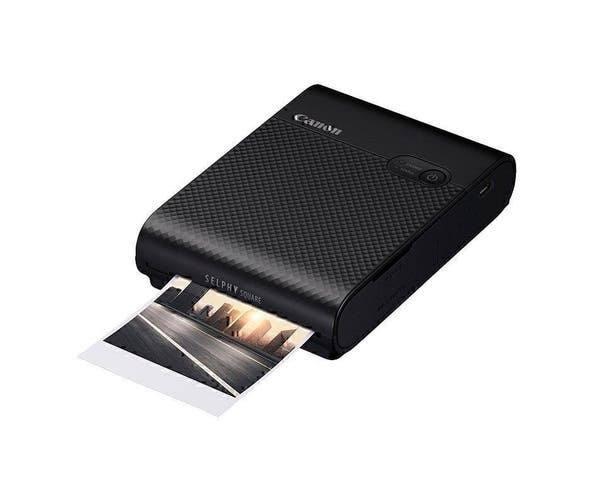 Canon Selphy Square QX10 Portable Compact Photo Printer - Black