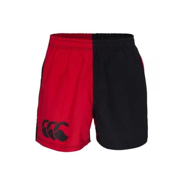 Canterbury Harlequin Short 40 / Scarlet Black