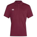 Canterbury Mens Club Dry Polo Shirt 2XL / Maroon