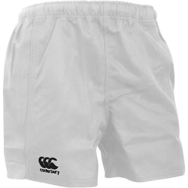Canterbury Mens Professional Cotton Rugby Shorts White L
