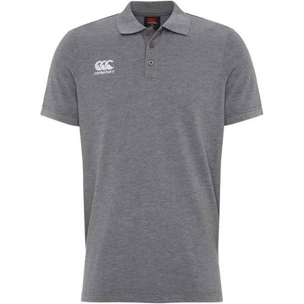 Canterbury Mens Waimak Polo - 4 Colours, Grey / M