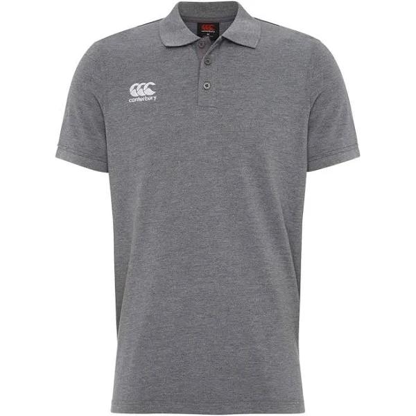 Canterbury Mens Waimak Polo - 4 Colours, Grey / XL