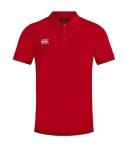 Canterbury Mens Waimak Polo Shirt Red - S