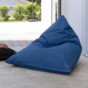 Canvas Triangular Bean Bag Natural