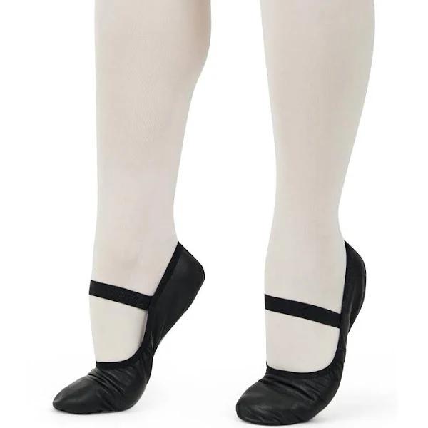 Capezio Black Lily Ballet Shoe - Kids 10 Medium