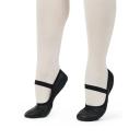 Capezio Black Lily Ballet Shoe - Kids 13 Wide