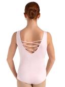 Capezio Studio Collection Lattice Back Tank Leotard X-Small Women Dancewear