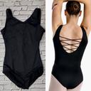 Capezio Studio Collection Lattice Back Tank Leotard X-Small Women Dancewear