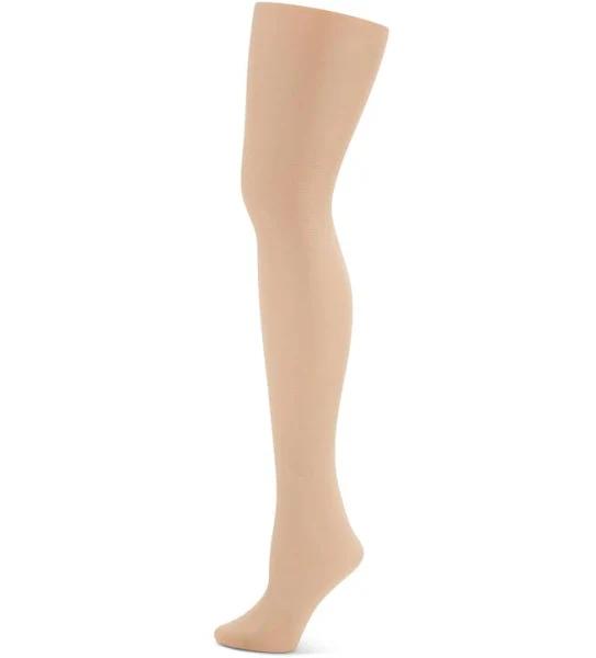 Capezio Women's Tight Natural Shimmer Footed Tights - Kids & Women M